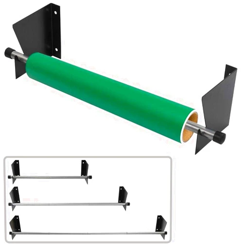 OFFICEROO Wall Mount Roll Rack Holder - 60-inch Length Adjustable (28