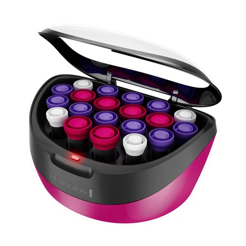 Remington Ionic Conditioning Hair Setter, 20 Velvet Hair Rollers, 6 Large (1¼”), 10 Medium (1