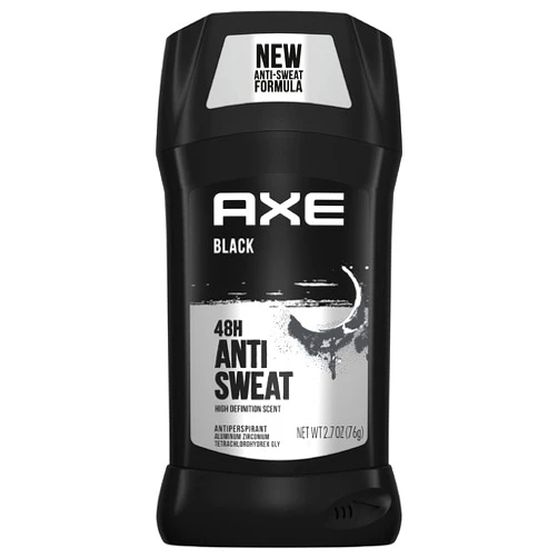 AXE Antiperspirant Stick For Men 48 Hour Sweat And Odor Protection For Long Lasting Freshness, Black Frozen Pear And Cedarwood Men's Deodorant 2.7oz
