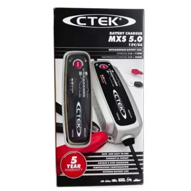 CTEK European Plug MXS 5.0 Lead-Acid Battery Charger 8 Step Fully Automatic Charger