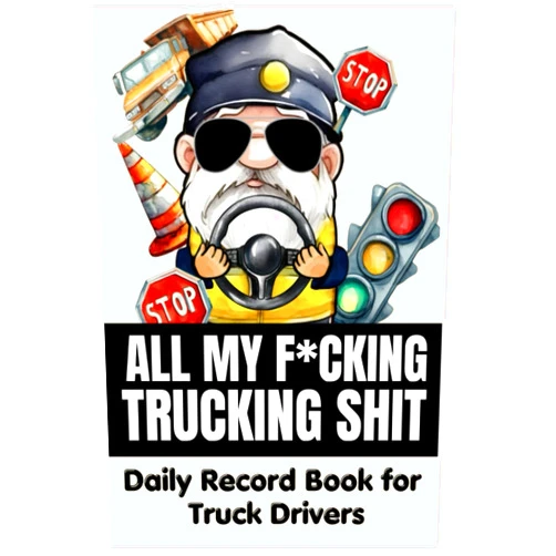Disident Truck Driver Log Book: Comprehensive Daily Logbook for Truckers - Record Driving Hours, Trips, Maintenance, and Fuel Purchases with Detailed Vehicle Inspection Checklist