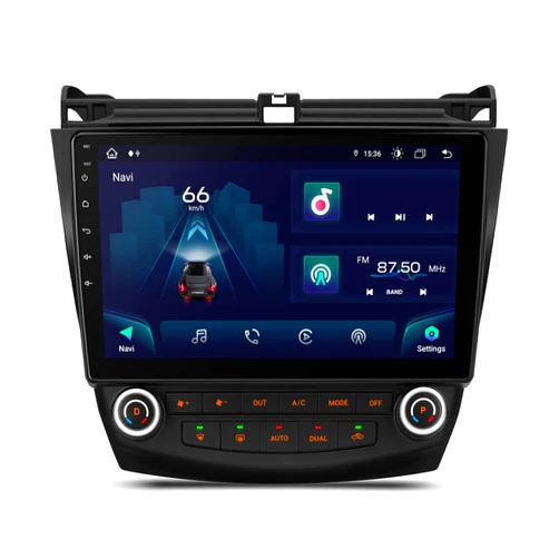XTRONS Android 13 Car Stereo Radio Player 10.1” IPS Touch Screen GPS Navigation Octa Core 4GB RAM 64GB ROM Bluetooth Head Unit 5G WiFi Built-in 4G DSP Car Play Android Auto for Honda Accord 2003-2007