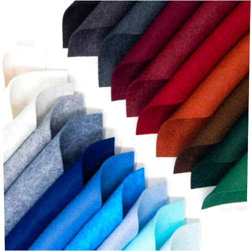 Over the River Felt 21 Felt Sheets - 6X12 inch Winter Colors Collection - Made in USA - Merino Wool Blend Felt