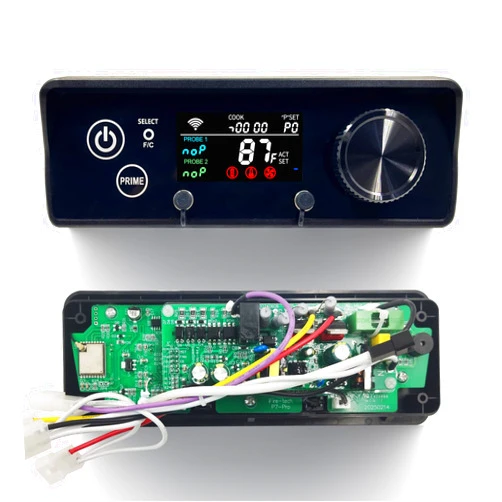 Meatender PID Rectangular WiFi Pellet Grill Controller Replacement for Pit Boss 440-1600, Navigator, Sportsman, Mahogany, Competitiion, Onyx, Pro Series, App-Enabled Thermostat Control Panel