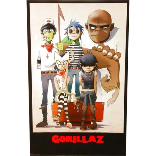 Gorillaz - Domestic Poster