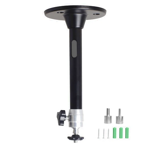 YiePhiot Mini Ceiling Wall Projector Mount Stand Compatible with QKK, DR.J, DBPOWER, Anker, VANKYO, AAXA, Jinhoo, PVO, TMY, AuKing and Most Other Mini Projector (175mm, Black)