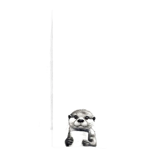 INDAJEDN Otter Gifts Hand Towels for Bathroom, Otter Gifts for Women Otter Lovers, Otter Bathroom Decor, Sea Otter Gifts Bathroom Hand Towels, Kids Bathroom Decor, Animal Bathroom Decor, 16x24 Inch