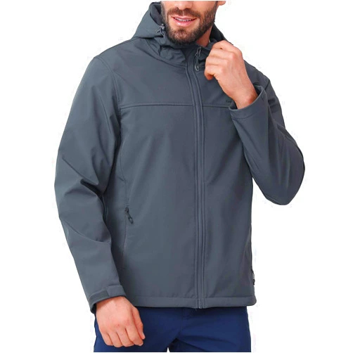 CAMEL CROWN Mens Softshell Jacket Fleece Lined Waterproof Windproof Lightweight Outerwear Full Zip Hiking Work Travel