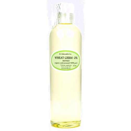 Dr Adorable - 12 oz - Wheat Germ Oil Refined - 100% Pure Natural Organic Cold Pressed