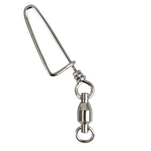 emma kites Fishing Swivel with Coastlock Snap Ball Bearing Solid Welded Ring Connector of Kite Line and Bridle Fishing Terminal Tackle Accessories