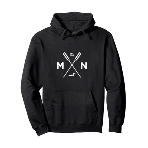 Minnesota State Awesome Outdoor Nice MN Loon Minnesota State Awesome MN Nice Adventure 1858 Loon Pullover Hoodie