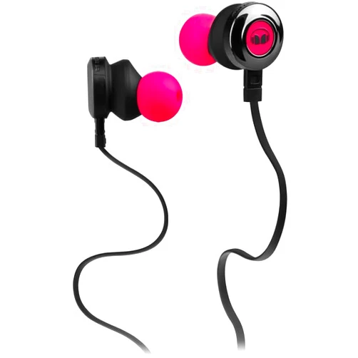 Wireless Warehouse Monster Clarity HD in-Ear Headphones (Neon Pink, Regular)