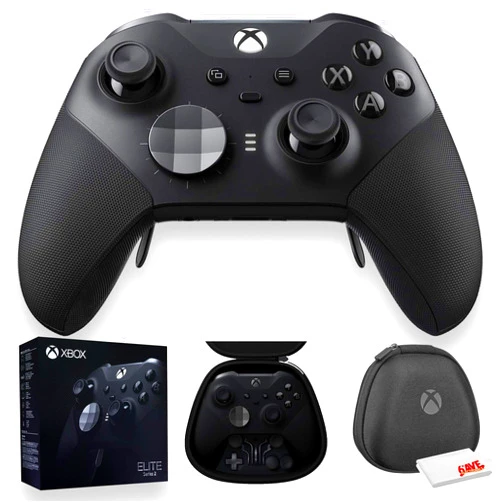 Microsoft Bluetooth Elite Series 2 Controller - Starter Bundle for Xbox One