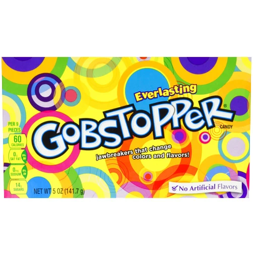Nestle Wonka Everlasting Gobstopper Jawbreakers