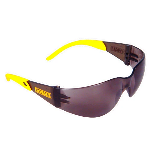 Dewalt DPG54-2C Protector Smoke High Performance Lightweight Protective Safety Glasses with Wraparound Frame