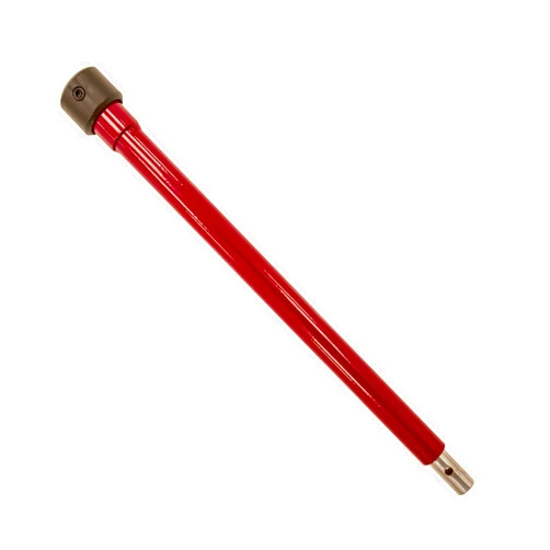 Eskimo Ice Auger Extension, Steel, Red, 8 or 16 Inch Auger Extension, Each Sold Separately