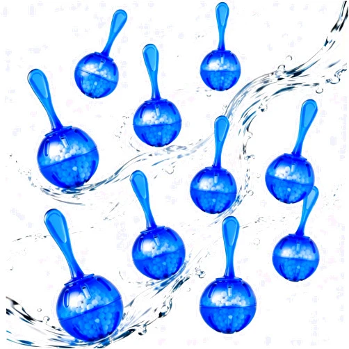 Raipoment Humidifier Cleaner Ball, 10 Pack, Silver Ion Humidifier Tank Cleaner, Prevents Hard Water Build-up & Mold, Long-Lasting Water Purifier for All-Season Use, Fits Most Humidifiers, Fish Tanks & Vases