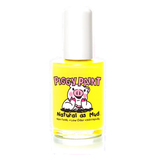 Piggy Paint 100% Non-toxic Girls Nail Polish - Safe, Natural Chemical Free Low Odor for Kids, Bae-Bee Bliss, 0.5 Fluid Ounce