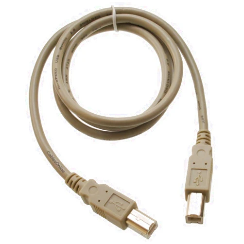 CABLESONLINE.COM ATLANTIC COMPUTERTECH CablesOnline, 3 feet USB 2.0 Type-B Male to Type-B Male Hi-Speed USB Cable, USB2-BB03