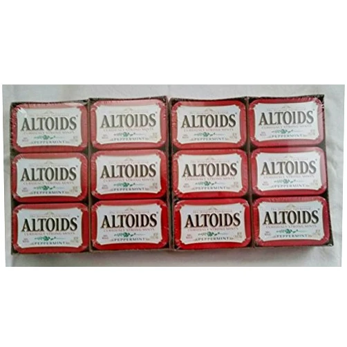 Altoids Peppermint Mints (12 Pack) (Set of 2 - 24 packs total)
