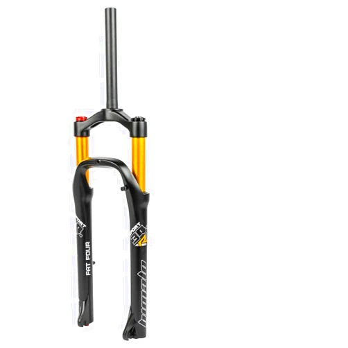 HIMALO Suspension Snow Bike Fat Fork 26inch for 4.0 Tire Rebound Adjustment Suspension Air Fork 135MM Width Aluminum Alloy Bicycle Accessory