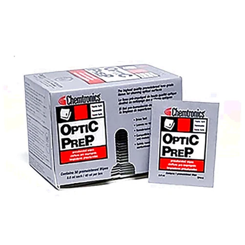 AVBcable Chemtronics CP410 Optic Prep Lens Pad Wipes 4 x 8 1-4 50 Pack