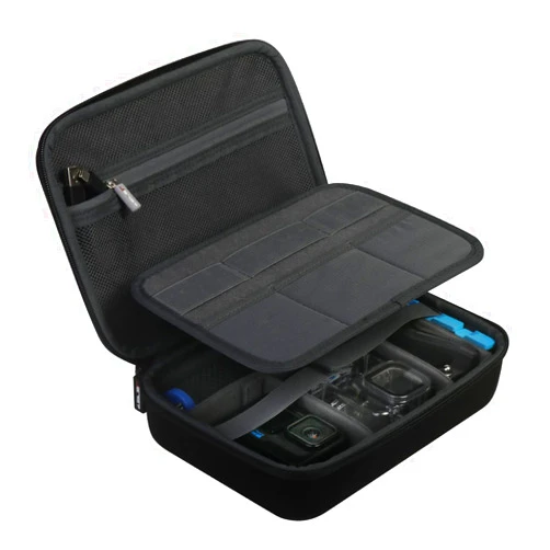 JSVER Hard Case for GoPro Cameras Carrying Case For Gopro Hero 13/12/11/10/9/8/7/AKASO EK7000/AKASO Brave 4 4K /Brave 7 LE/Brave 8/AKASO V50X /insta360 and Other Action Cameras