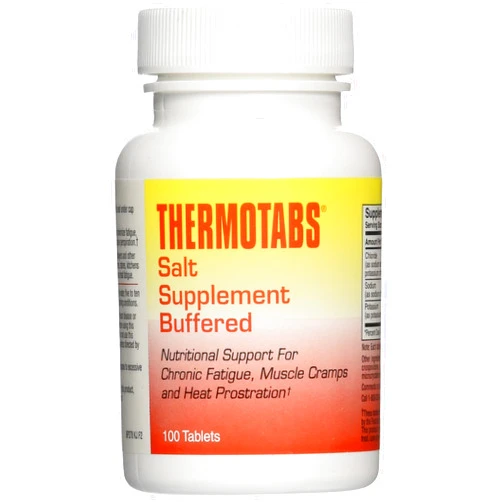 THERMOTABS Salt Supplement Buffered Tablets, 100 Count (Pack of 3)