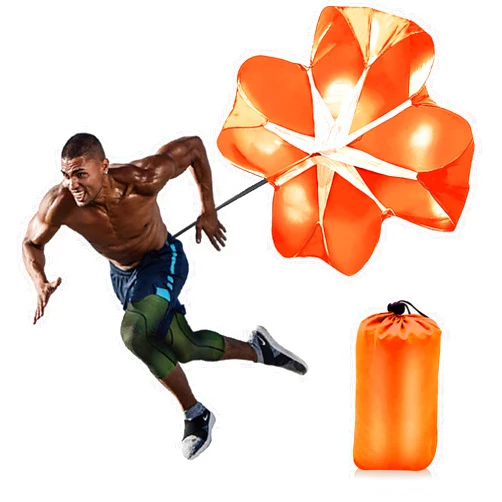Nusogon Running Speed Training, 56 inch Speed Drills Resistance Parachute Running Sprint Chute Soccer Football Sport Speed Training