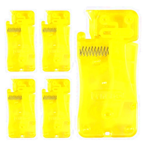 COEAYO 5 Pcs Automatic Needle Threaders for Hand Sewing for Sewing Needle Device, Self-Thread Guide Sewing Accessories for Hand Stitching and Sewing Machine Quick Needle Threading