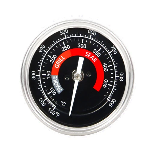Dracarys Grill Temperature Gauge Thermometer Replacement for Big Green Egg with 3.3