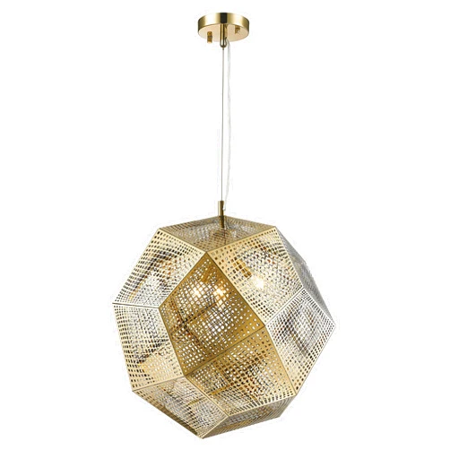 Worldwide Lighting CP429CG18 Ceiling-Pendant-fixtures, Medium, Gold
