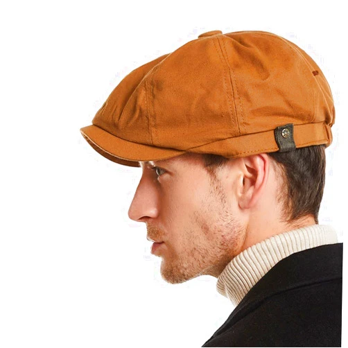 Clakllie Newsboy Cap Baker Boy Hat Flat Caps 8 Panel Peaky Herringbone Gatsby Hat Ivy Irish Cap for Men Women Driving Cap