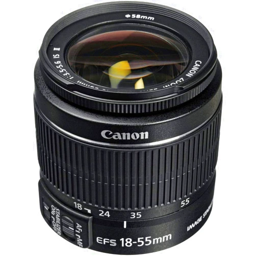 Canon EF-S 18-55mm f/3.5-5.6 is II SLR Lens White Box