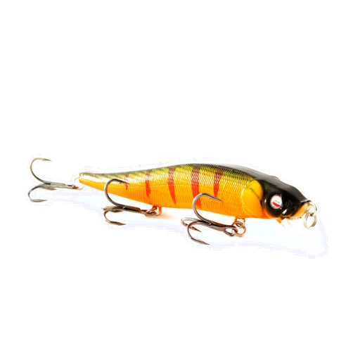 IBobber Snappr Natural Robotic Swimming Lure, Mega 117mm, Rechargeable LED Light, 4-6Ft Depth Slow Sinking Jerkbait for Bass, ReelSonar