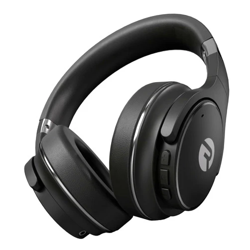 Raycon The Everyday Wireless Bluetooth Over Ear Headphones, with Active Noise Cancelling, Awareness Mode and Built in Microphone, IPX 4 Water Resistance, 40 Hours of Battery Life (Black)