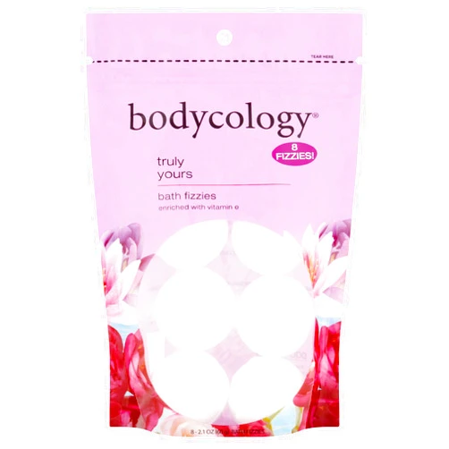 Bodycology Truly Yours Bath Soak Fizzies Bombs 8-2.1 Oz Balls