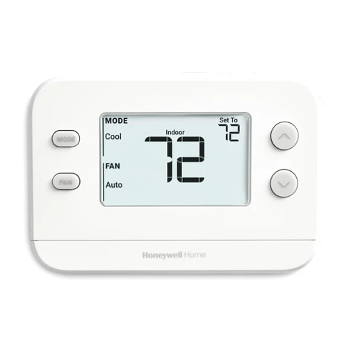 Honeywell Home NEW! Honeywell Home Non-Programmable Thermostat, Single-Stage, 1 Heat/1 Cool Compatibility, X1N, White