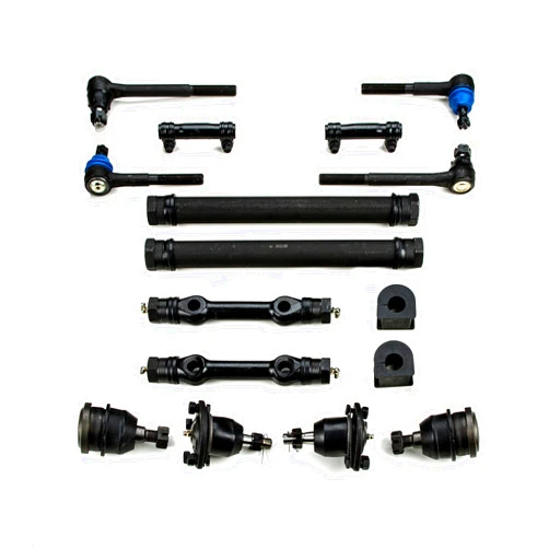 Andersen Restorations Front End Suspension Rebuild Kit Compatible with Chevrolet 2WD C20 3/4 Ton Pickup/Suburban OEM Spec Replacements (16 Piece Kit)