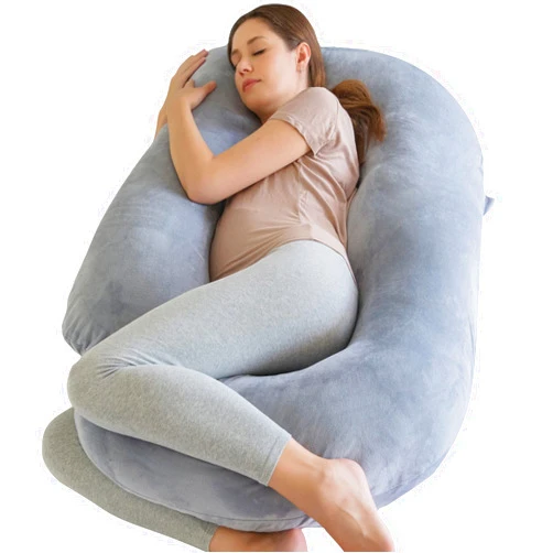 Bllgrass Maternity Pillow U Shape， Pregnancy Pillows for Sleeping， Body Pillow， Full Body Pillow，Back Hip Leg Abdominal Support Soft and Comfortable Maternity Pillow， Pillowcase Removable Easy to Clean……