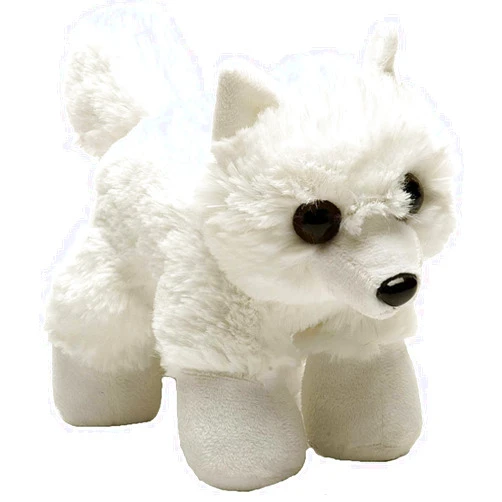 Wild Republic Arctic Fox Plush, Stuffed Animal, Plush Toy, Gifts for Kids, Hug’Ems 7