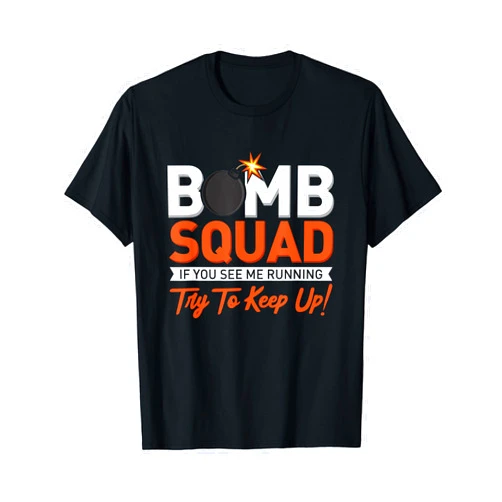 Bomb Disposal Costume Bomb Disposal Bomb Squad T-Shirt