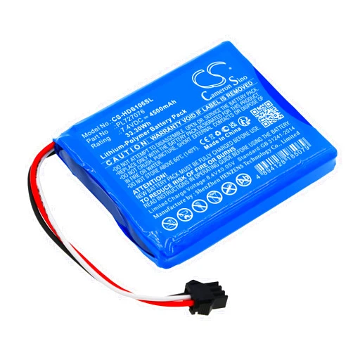 Generic CS Replacement Battery for Hantek DSO-1062B, DSO-1202B, DSO-1202S PL727076 4500mAh / 33.30Wh GPS, Navigator