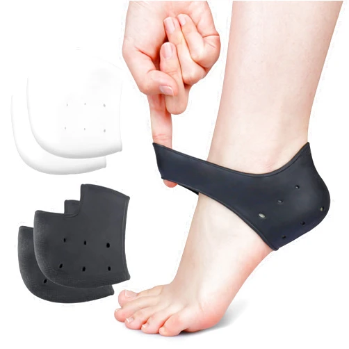 Wonderwin Gel Heel Cups,Breathable Heel Protectors for Cracked Heels, Heel Spurs, Plantar Fasciitis,Medical-Grade Heel Cups for Men & Women's Heel Pain Relief