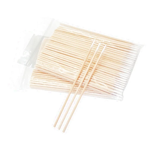 Egaageoi 200 Count Pointed Cotton Swabs - 4-Inch Precision Cotton Tipped Applicators for Microblading, Nail Polish, Eyebrow and Eyeliner Application, Lint-Free for Cosmetic Touch-Ups and Skincare