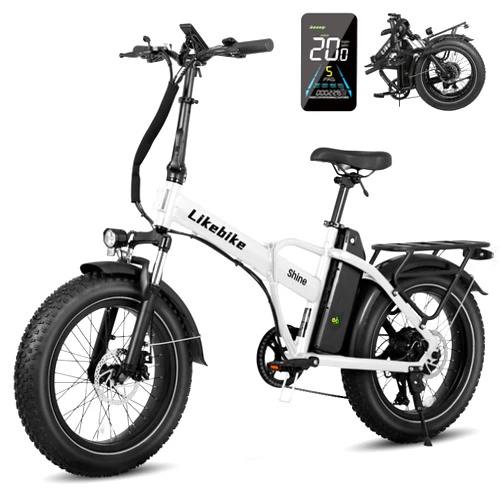 VICTRIP Folding Electric Bike for Adults with 500W Motor (Peak 720W),20