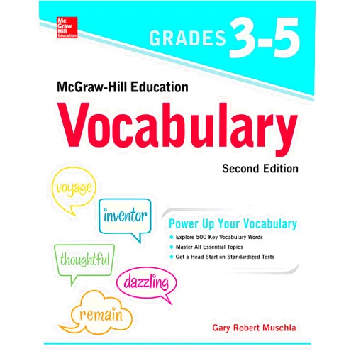 Gary Robert Muschla McGraw-Hill Education Vocabulary Grades 3-5, Second Edition