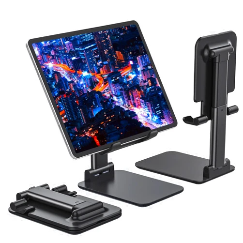 Anozer Tablet Stand Foldable & Adjustable, Portable Monitor Stand 5.55 * 3.94