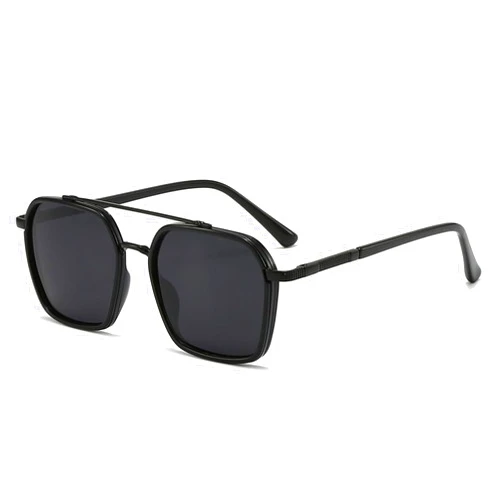 Generic Back to School Sunglasses for Travel USE, Fashion Fall/Summer 2025 Geometric Frame Double Beam Sun Glasses Trends