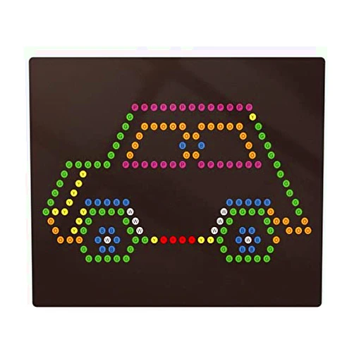 RioRand Refill Templates 20PCS for Magic Panel Light Up Board Accessories,Drawing Board Templates,Toys for Creative Play,Light Toys for Kids Aged 4 + (Transportation Theme 20PCS)